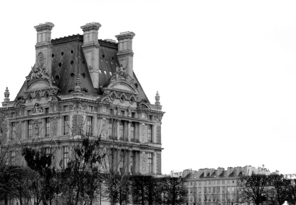 París Francia Noviembre 2020 Vista Del Parque Las Tullerías Centro —  Fotos de Stock