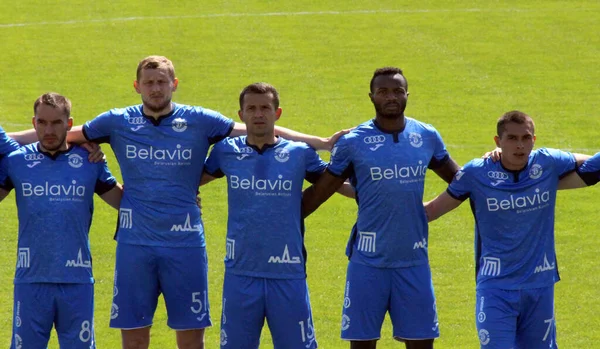 Campeonato Bielorrusso Futebol Maio 2020 Partida Entre Equipes Dynamo Brest — Fotografia de Stock