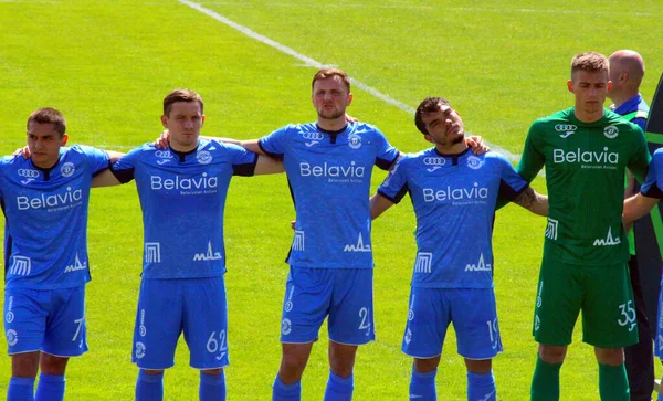 Campeonato Bielorruso Fútbol Mayo 2020 Partido Entre Los Equipos Dynamo —  Fotos de Stock