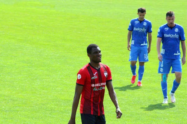 Campeonato Bielorrusso Futebol Maio 2020 Partida Entre Equipes Dynamo Brest — Fotografia de Stock