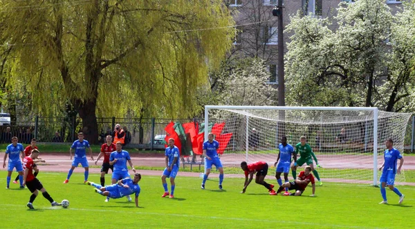 Belarus Futbol Şampiyonası Mayıs 2020 Dinamo Brest Belshina Takımları Arasındaki — Stok fotoğraf