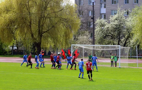 Het Wit Russische Kampioenschap Voetbal Mei 2020 Wedstrijd Tussen Teams — Stockfoto