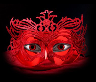 Karnaval maskesi.