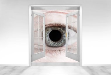 Big brother izliyor. kavramsal görüntü. gizli kamera konsepti.