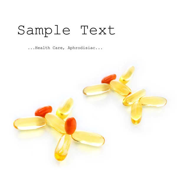 The Omega-3 pills. — Stock Photo, Image