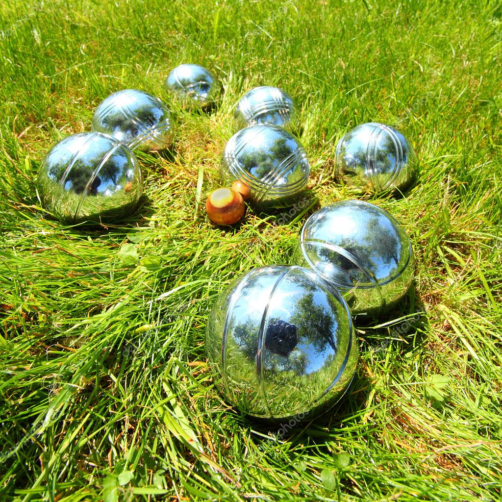 The bocce balls. — Stock Photo © vladvitek 12713287