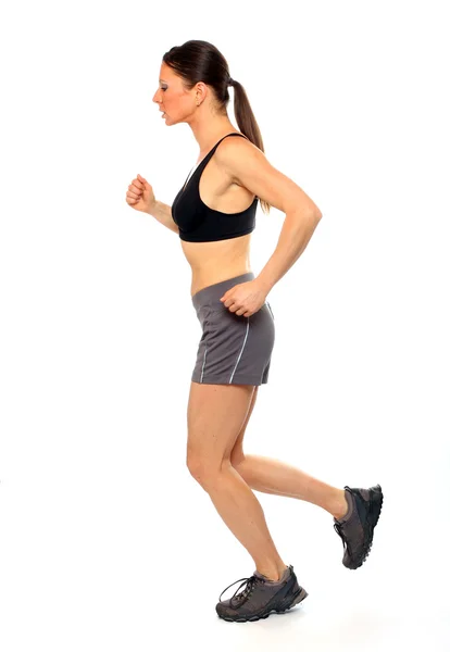 Mujer joven corriendo —  Fotos de Stock