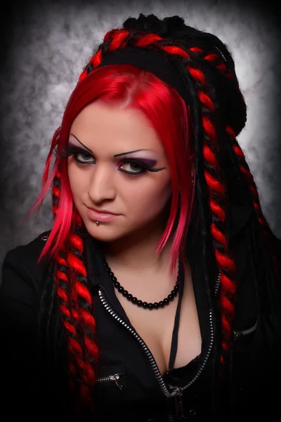 Kızıl saçlı kız portre — Stok fotoğraf