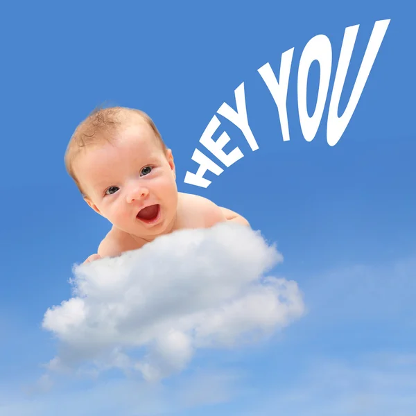 Funny baby — Stock Photo, Image
