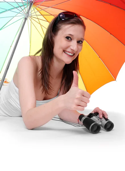 Rettungsschwimmer am Strand. — Stockfoto