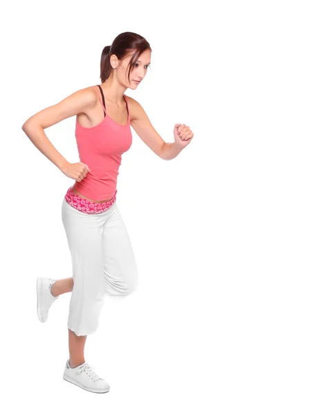 Tiro de una joven deportista . —  Fotos de Stock