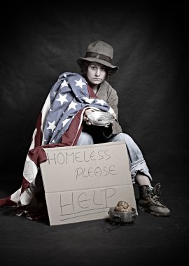 Evsiz usta-depresyon.