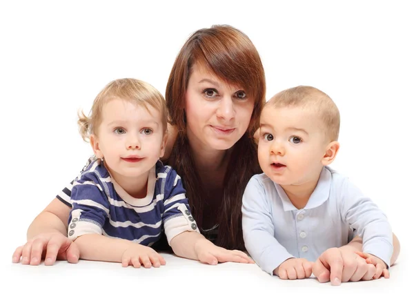 Familia feliz juntos. — Foto de Stock