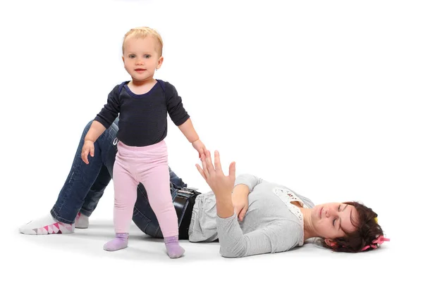 Moeder en haar kind. — Stockfoto