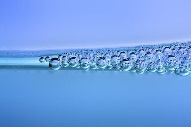 sıvı - soyut doğası arka plan kabarcıkları.