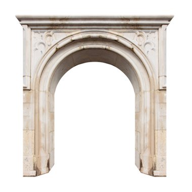Marble gate with space for your text.