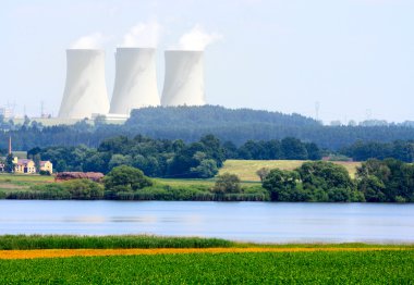 Nükleer enerji santrali.