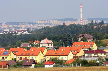 Şehir çevre aile evleri
