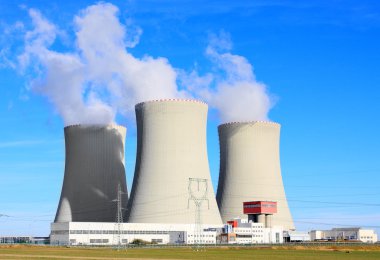 Nükleer enerji santrali.