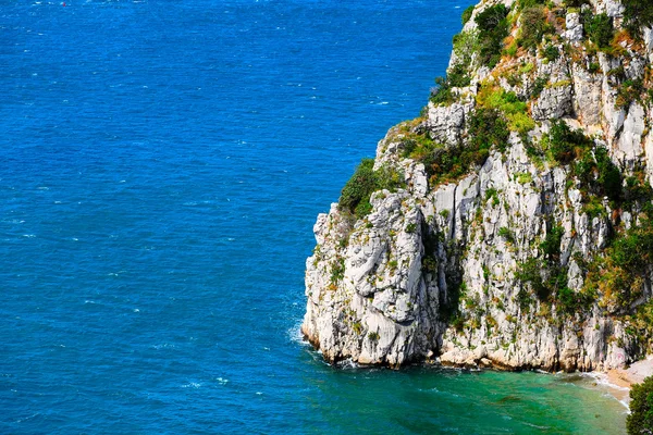 Dolomite cliff in nature sanctuary — Stock Photo, Image