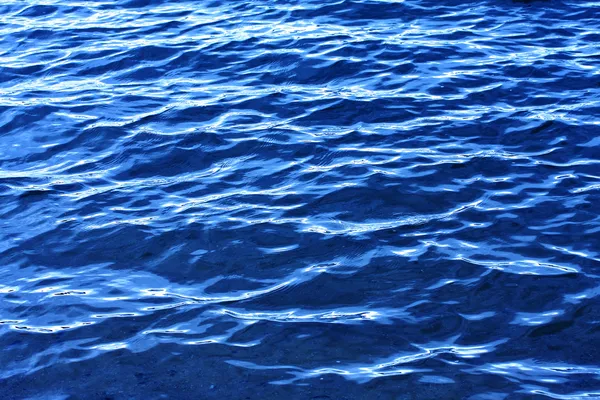 Blue water sea for background — Stock Photo, Image