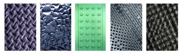 Metal background set — Stock Photo, Image