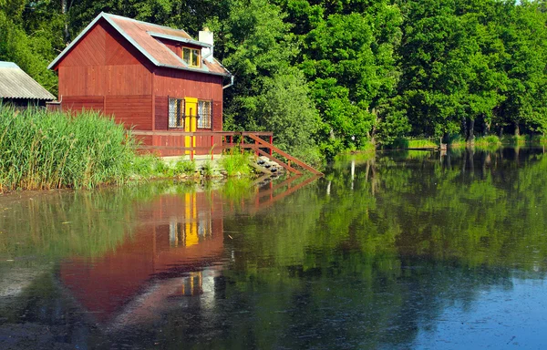 Wooden house — Stock Photo, Image