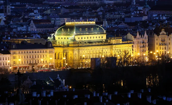 Blick auf die Stadt — Stockfoto