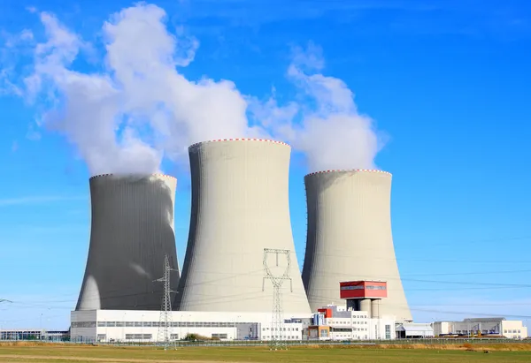 Centrale nucleare. — Foto Stock