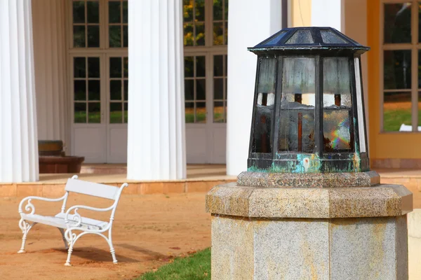 Lantern at Marianske Lazne Spa — Stock Photo, Image