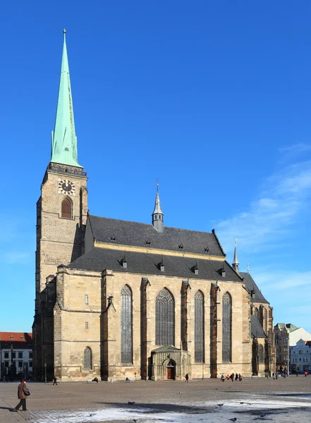 Büyük Gotik Katedrali St bartholomew — Stok fotoğraf