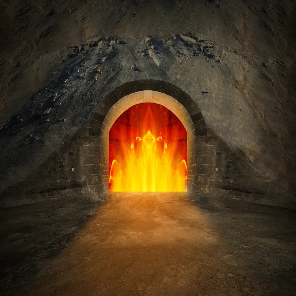 Camino al infierno — Foto de Stock