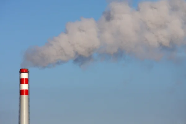 Fumar chimeneas — Foto de Stock