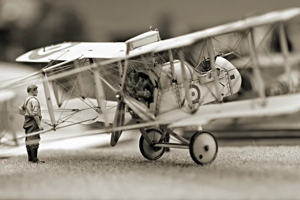 Vliegtuigen model dh2 — Stockfoto