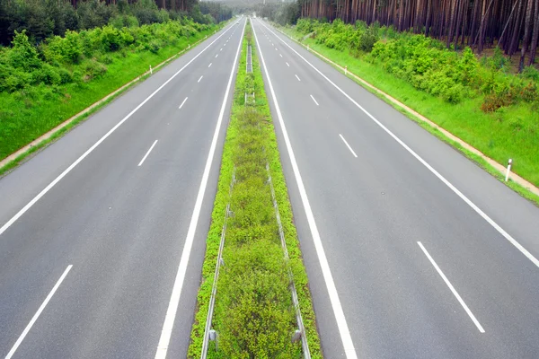 Autostrada vuota . — Foto Stock