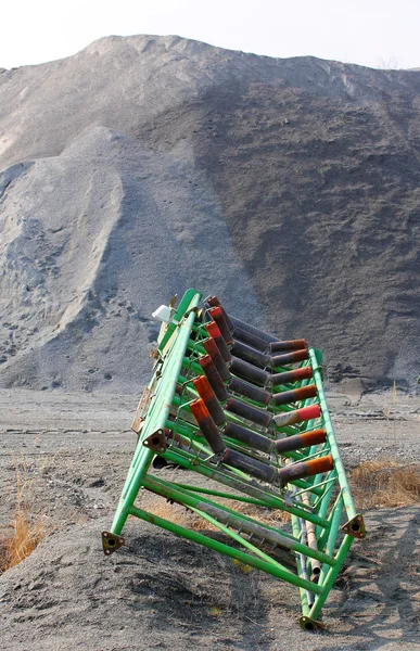 Oude mijnbouw machine — Stockfoto