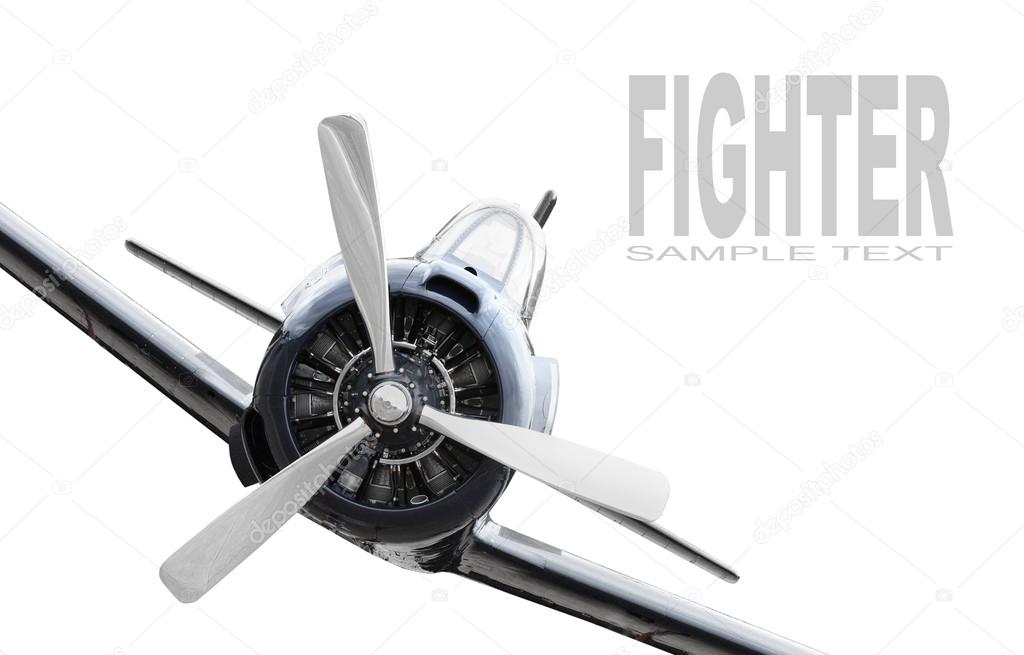 Fight on the sky. Vintage planes collage. Air war theme.