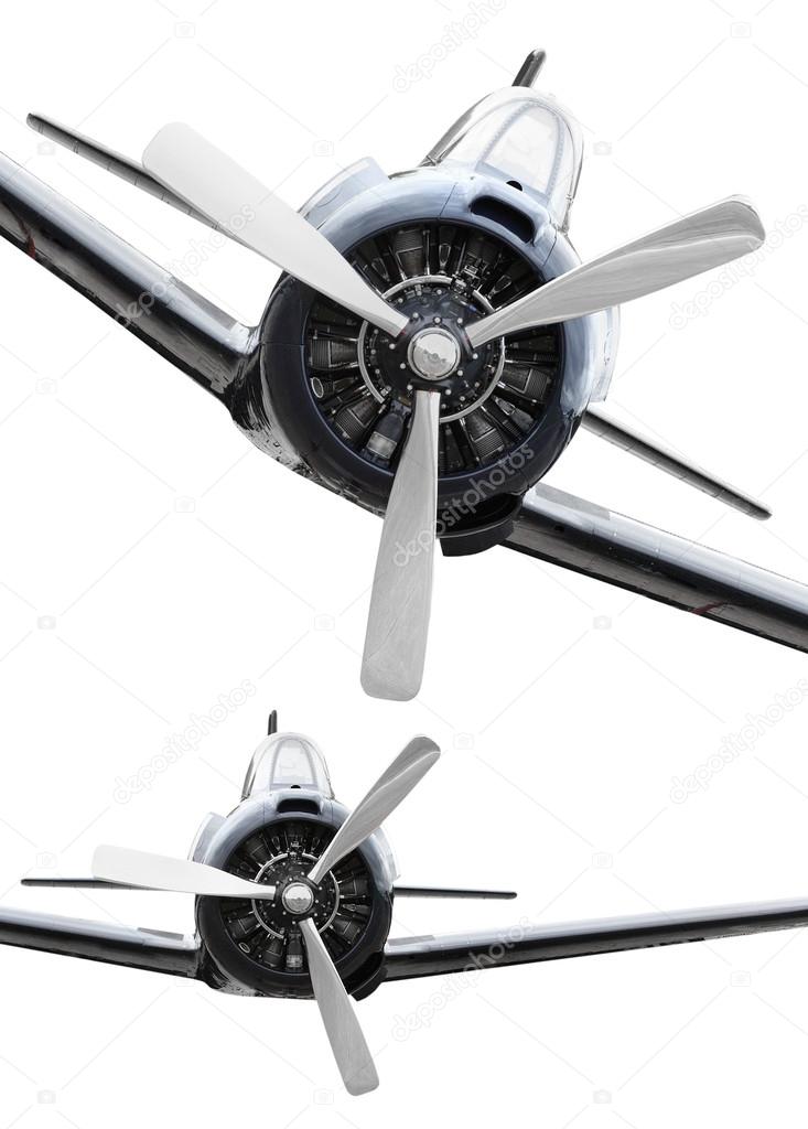 Fight On The Sky Vintage Planes Collage Air War Theme