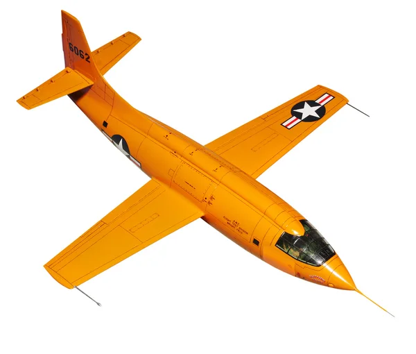 Modell narancs jet — Stock Fotó