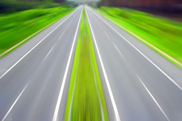 Leere Autobahn. — Stockfoto