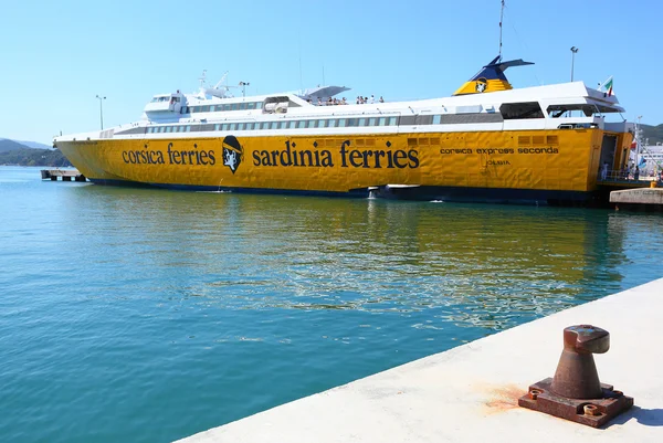 Buque de pasajeros de lujo Corsica Express Seconda — Foto de Stock