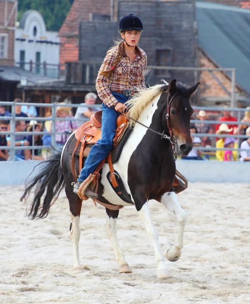 Unidentified Cowboy — Stock Photo, Image