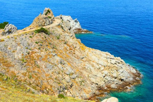 Cliffs on The Enfola Peninsula. — Stock Photo, Image