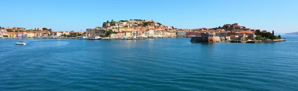 Panoramic view of The Portoferraio on the island of Elba — Stock Photo, Image