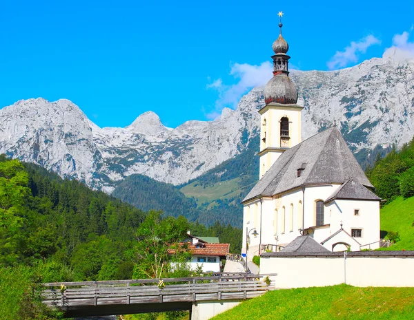 Das Ramsau-Dorf — Stockfoto