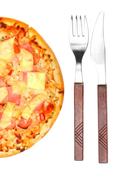 Pineapple Pizza — Stock Photo, Image