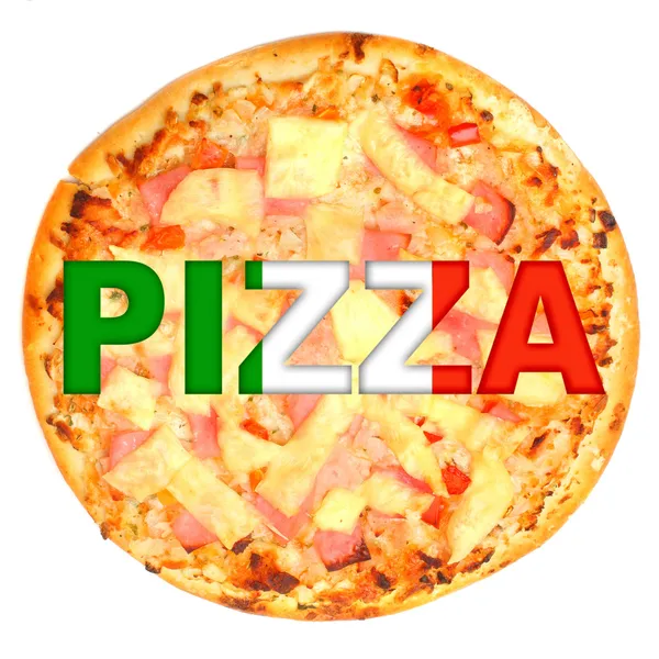 来自意大利的美味比萨 — 图库照片