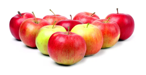 Verse rode appels — Stockfoto