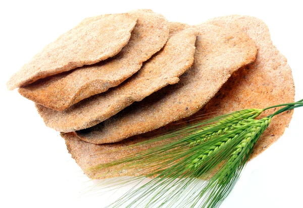 阿拉伯面包和玉米. — 图库照片