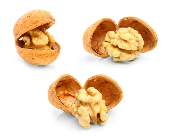 Three walnuts core — Stock Photo, Image